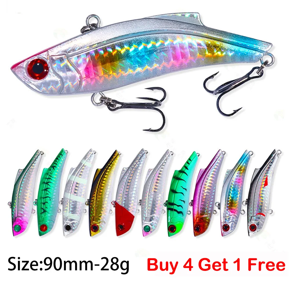 1Pcs 28g 9cm Fishing Lures Baits Sinking VIB Lure Vibration Rattle Hook Fishing Lure Pesca Crankbait Baits Wobblers
1Pcs 28g 9cm Fishing Lures Baits Sinking VIB Lure Vibration Rattle Hook Fishing Lure Pesca Crankbait Baits Wobblers