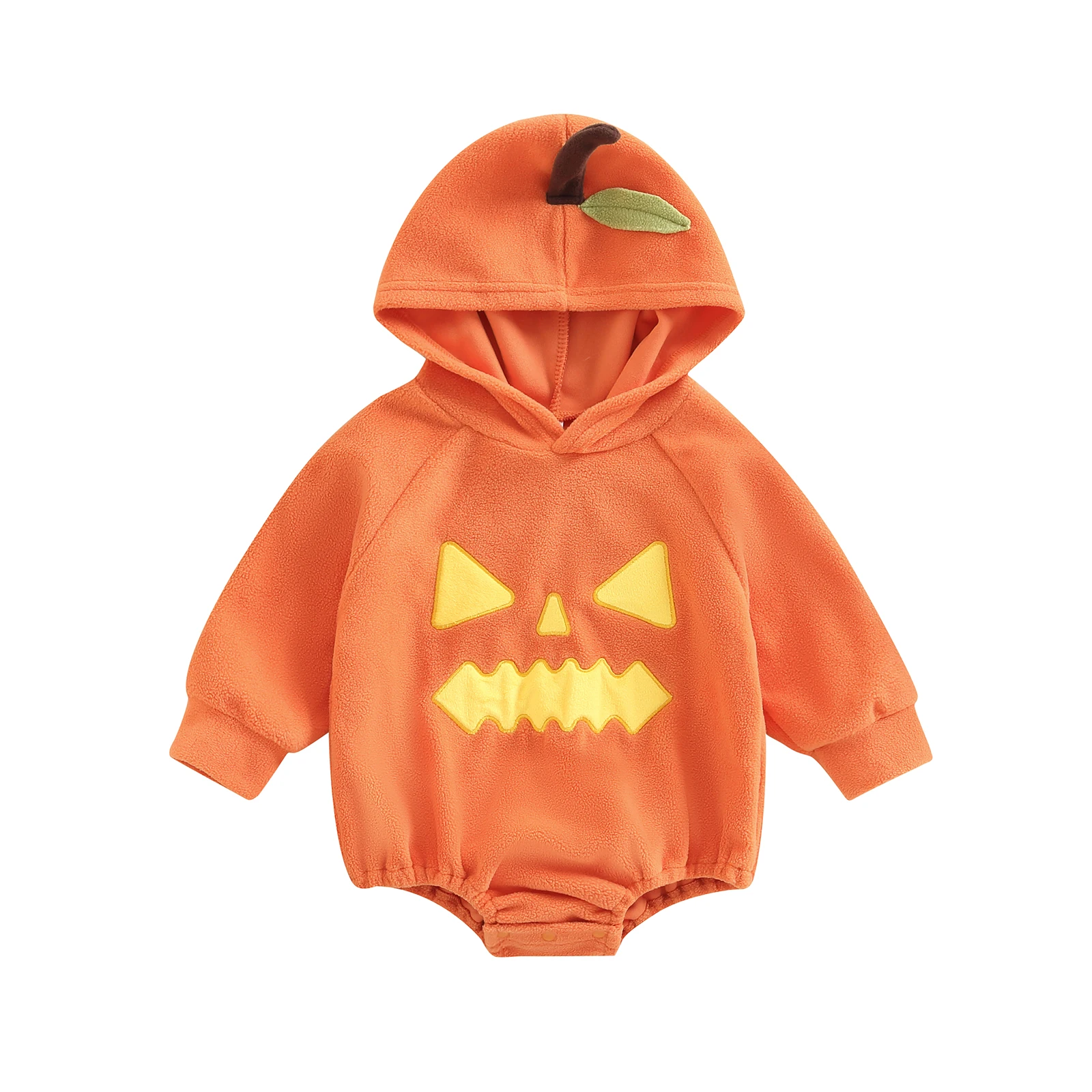 Halloween Baby Boy Girl Bodysuit Long Sleeve Ghost Face Hooded Snap Triangle Bottom Jumpsuit 0-24M
Halloween Baby Boy Girl Bodysuit Long Sleeve Ghost Face Hooded Snap Triangle Bottom Jumpsuit 0-24M