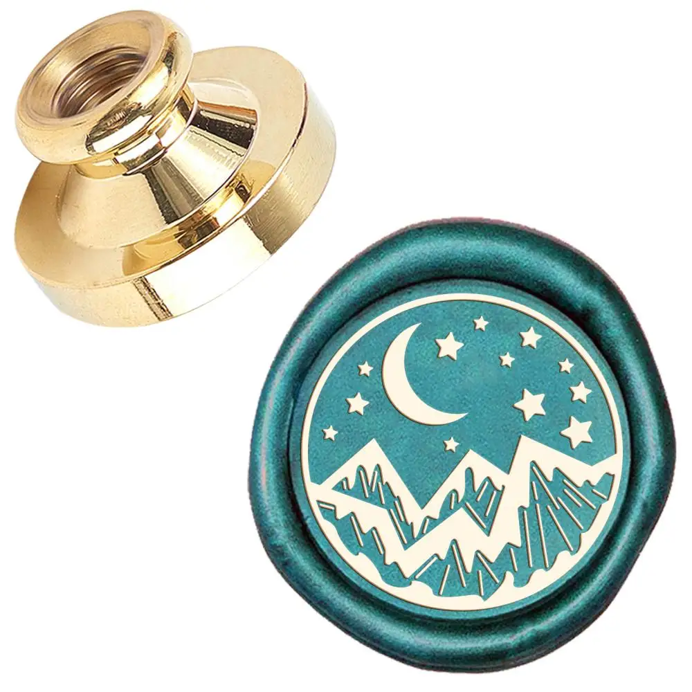 1PC DIY Scrapbook Brass Wax Seal Stamp and Wood Handle Sets Mountain Pattern 25mm
1PC DIY Scrapbook Brass Wax Seal Stamp and Wood Handle Sets Mountain Pattern 25mm