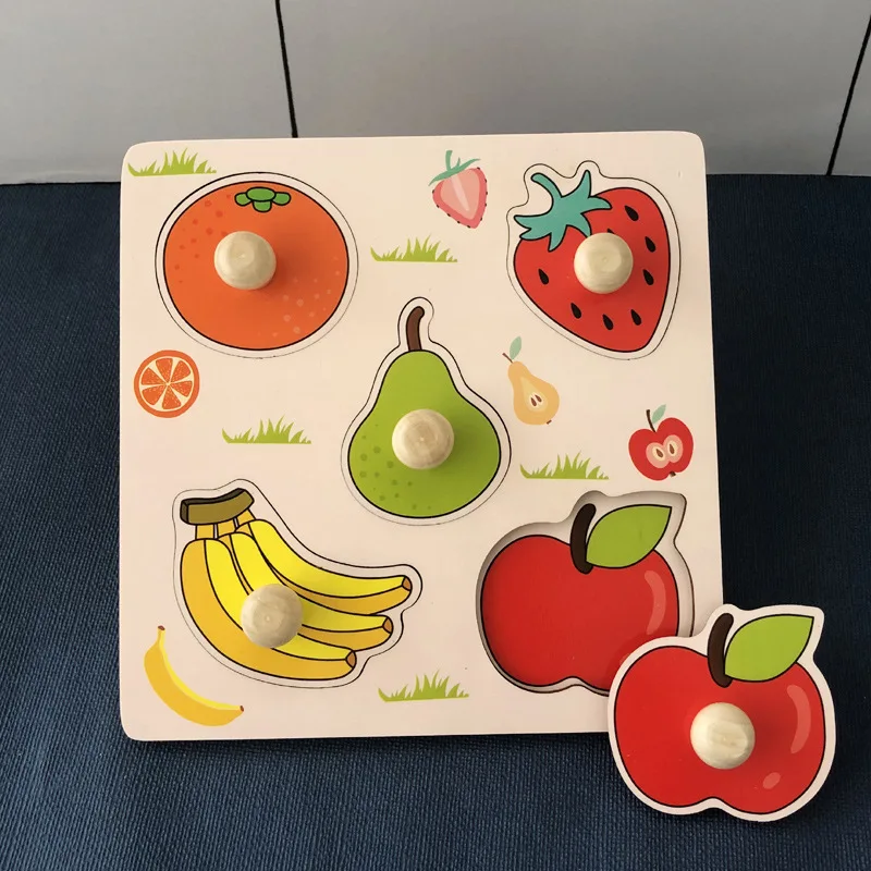 Kids Hand Grab Board 3D Puzzle Wooden Toys for Children Cartoon Animal Wood Jigsaw Toddler Baby Early Educational Learning Toy
Kids Hand Grab Board 3D Puzzle Wooden Toys for Children Cartoon Animal Wood Jigsaw Toddler Baby Early Educational Learning Toy