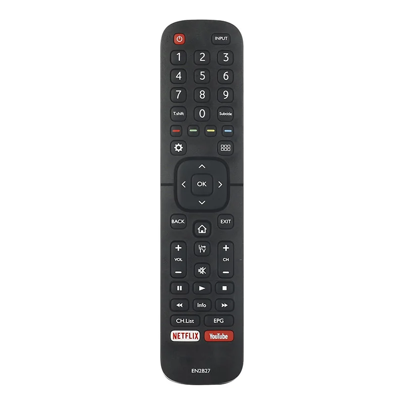 New Replacement EN2B27 For Hisense LED TV Remote Control With YouTube Button Fit For 32K3110W 40K3110PW 40K321UW 65K700UWD
New Replacement EN2B27 For Hisense LED TV Remote Control With YouTube Button Fit For 32K3110W 40K3110PW 40K321UW 65K700UWD