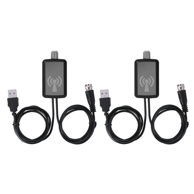 2X HDTV Aerial Amplifier Signal Booster TV HDTV Antenna With USB Power Supply Kits
2X HDTV Aerial Amplifier Signal Booster TV HDTV Antenna With USB Power Supply Kits