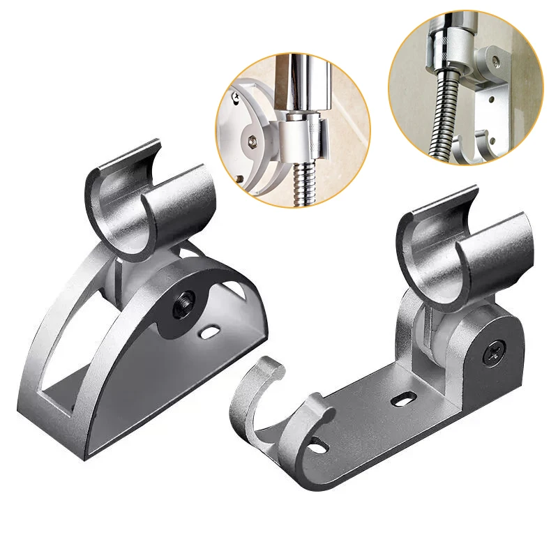 Space Aluminum Perforated Adjustable Wall Mounted Showerhead Bracket Rustproof Nozzle Support Bracket Bathroom Accessories
Space Aluminum Perforated Adjustable Wall Mounted Showerhead Bracket Rustproof Nozzle Support Bracket Bathroom Accessories