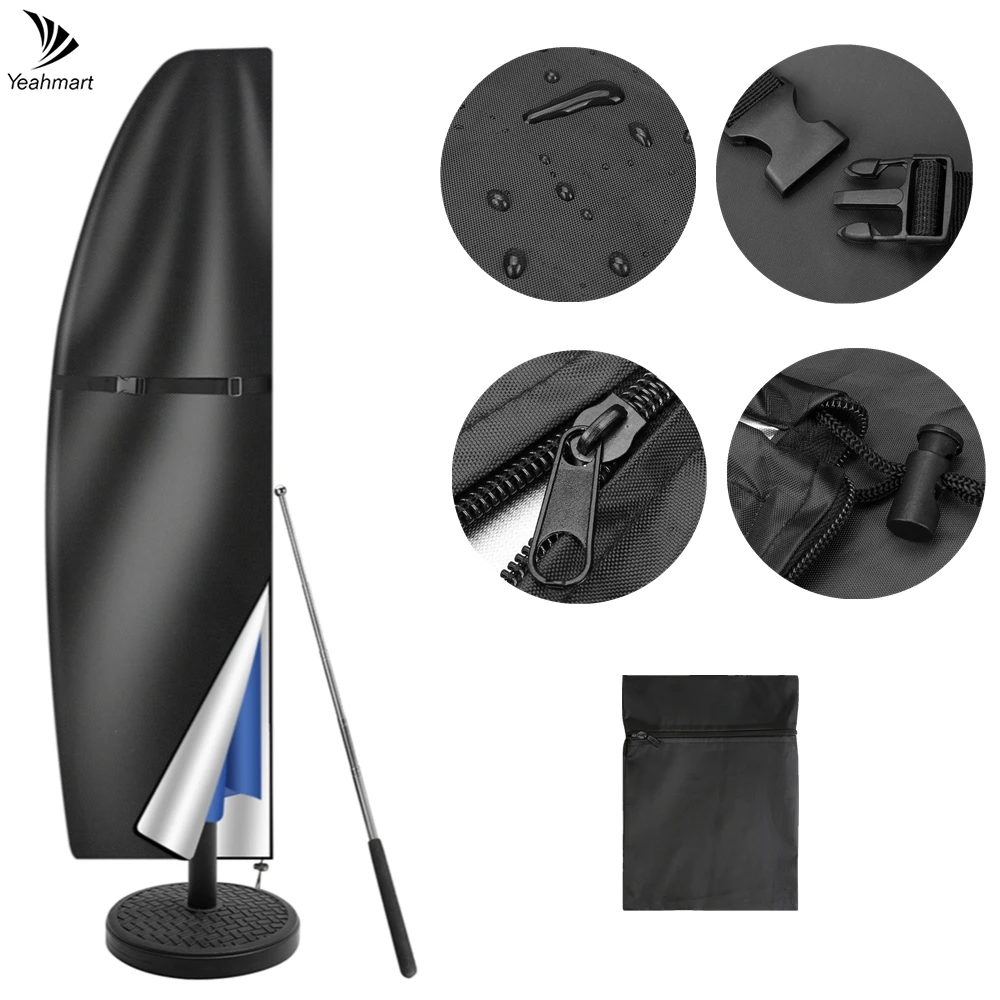 Зонт для сада, патио, дождевик, устойчивый к атмосферным воздействиям консольный Зонт с уличным покрытием, водонепроницаемый нажимной зонт ...
Зонт для сада, патио, дождевик, устойчивый к атмосферным воздействиям консольный Зонт с уличным покрытием, водонепроницаемый нажимной зонт ...