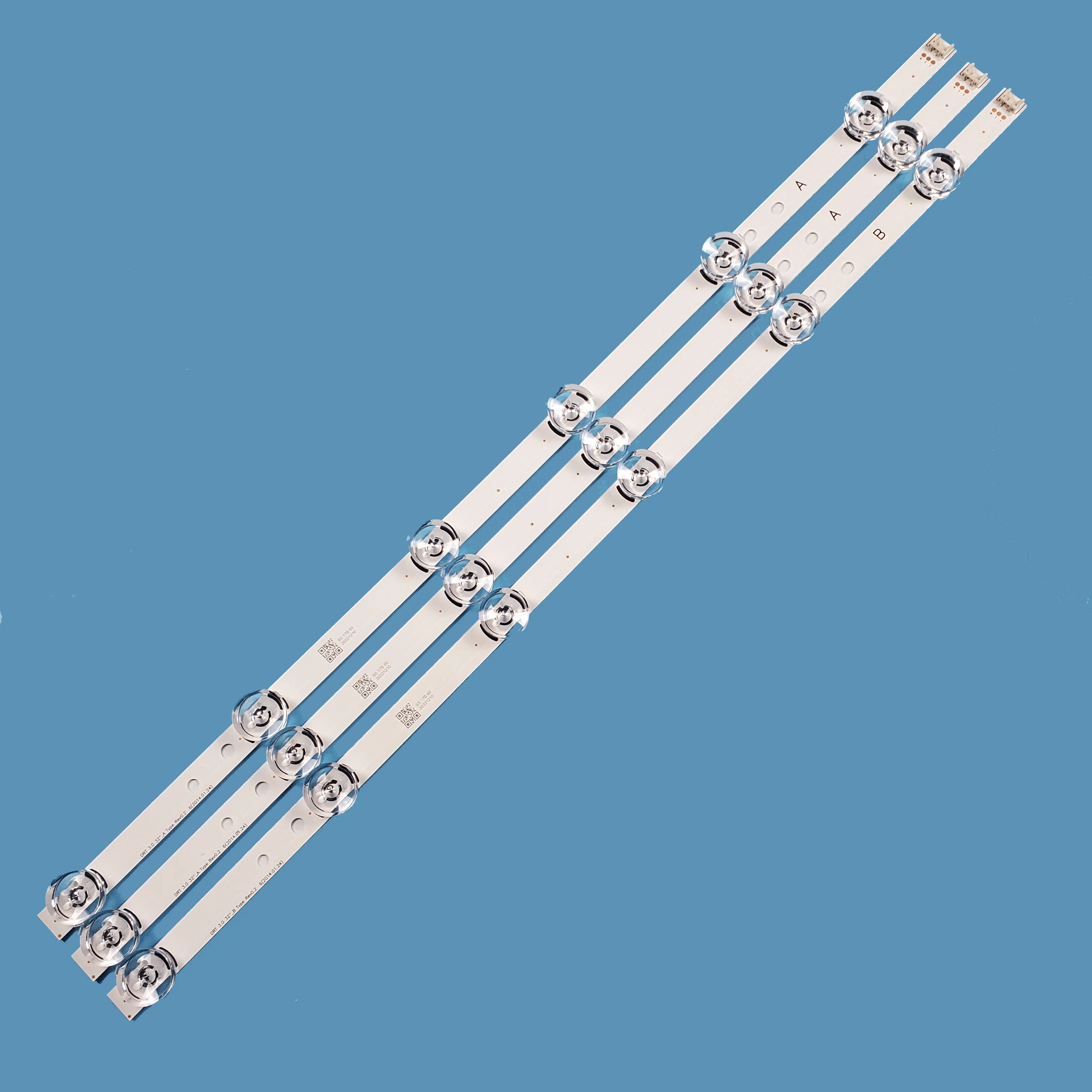 3pcs x TV square LED Strips 6-lamps for LG 32"TV 32MB25VQ 6916l-1974A 1975A 1981A lv320DUE 32LF5800 32LB5610 innotek drt 3.0 32
3pcs x TV square LED Strips 6-lamps for LG 32"TV 32MB25VQ 6916l-1974A 1975A 1981A lv320DUE 32LF5800 32LB5610 innotek drt 3.0 32