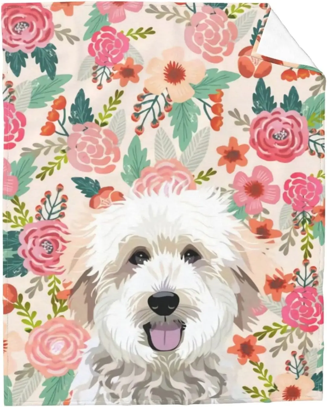 Poodle Goldendoodle Dogs Floral Boho Flowers Cute Animals is Life Dog Funny 3D Print Blanket Throw Ultra Soft Light Cozy
Poodle Goldendoodle Dogs Floral Boho Flowers Cute Animals is Life Dog Funny 3D Print Blanket Throw Ultra Soft Light Cozy