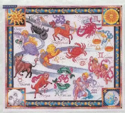 Набор для вышивки крестиком, комплект из 14, 16, 18, 27, 28 звезд, 12 созвездий, 2-57-50 
Набор для вышивки крестиком, комплект из 14, 16, 18, 27, 28 звезд, 12 созвездий, 2-57-50