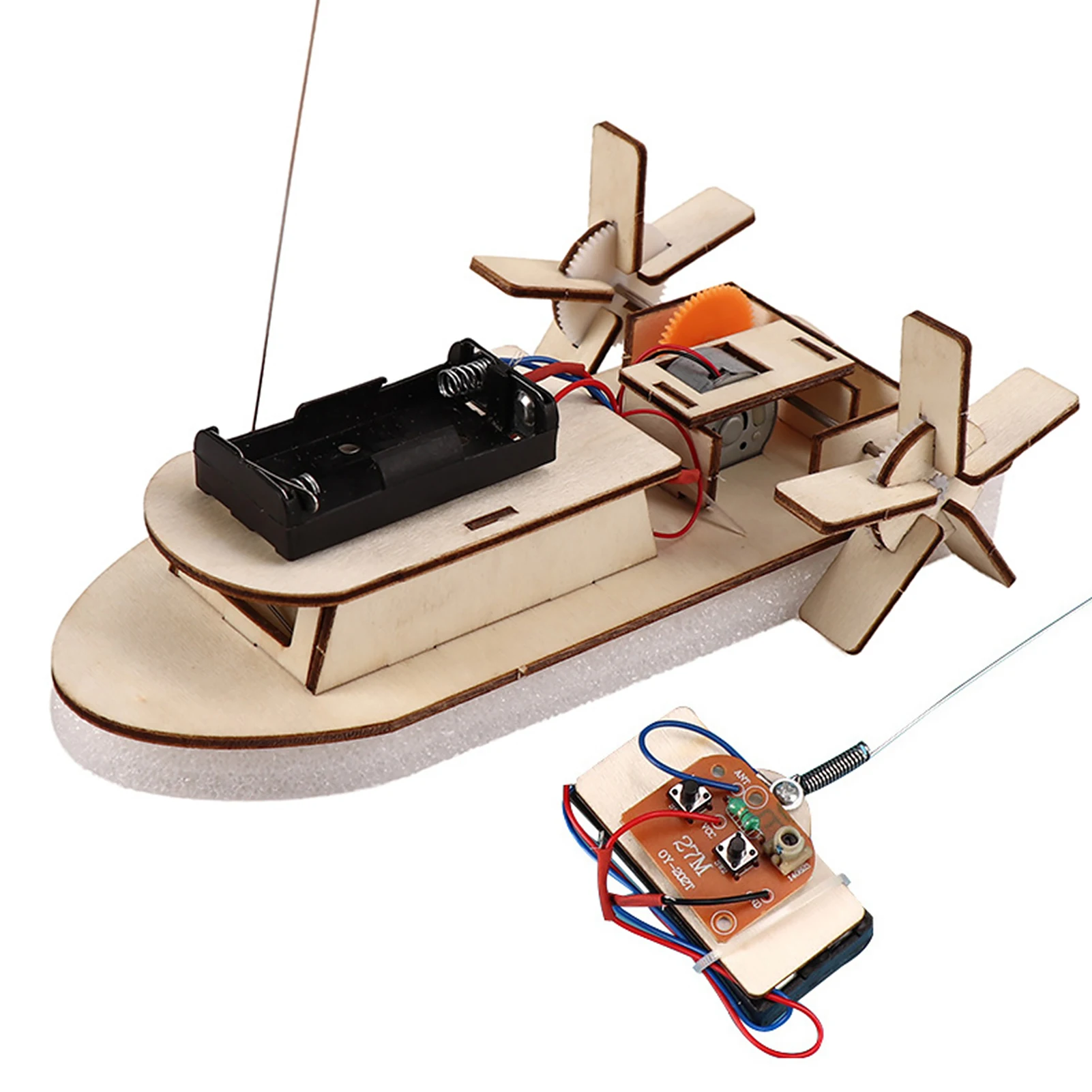DIY Wood Crafts Kit Gift Kids Educational Toys Assembling Model Remote Control Home Decoration Students Paddle Wheel Ship Game
DIY Wood Crafts Kit Gift Kids Educational Toys Assembling Model Remote Control Home Decoration Students Paddle Wheel Ship Game