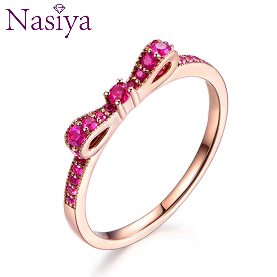 Genuine Rings For Women Exquisite Spinel Stackable Bow Lover's Ring Wedding Birthday Gift Fashion Jewelry
Genuine Rings For Women Exquisite Spinel Stackable Bow Lover's Ring Wedding Birthday Gift Fashion Jewelry