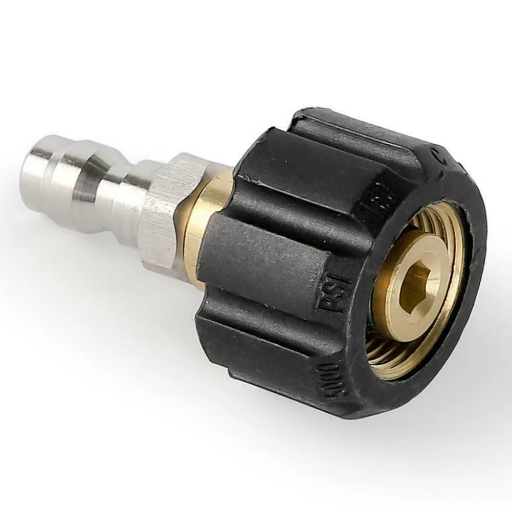 For MJJC Foam S Foam Pro Adapter Quick Release Connector High Pressure Washers Tool Parts 1/4 Inch High Quality
For MJJC Foam S Foam Pro Adapter Quick Release Connector High Pressure Washers Tool Parts 1/4 Inch High Quality