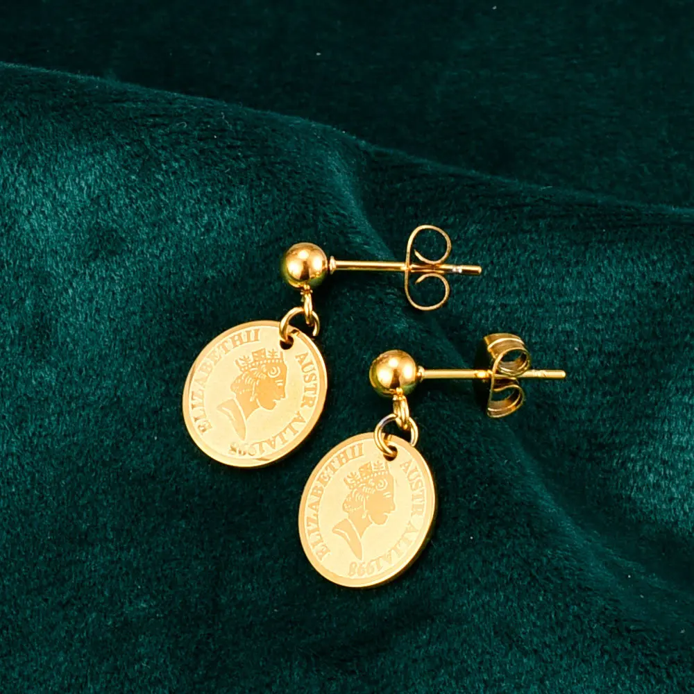 Wholesale E92 Costume Retro Fashion Portrait Coin Stud Earrings Ins Korean Bohemia Style Gift Jewelry
Wholesale E92 Costume Retro Fashion Portrait Coin Stud Earrings Ins Korean Bohemia Style Gift Jewelry