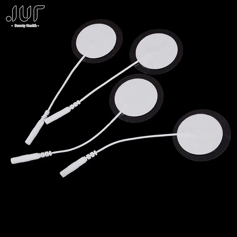 2pcs Self-adhesive Reusable Round Replacement Electrode Pads With Cable Body Massager For Tens Machine
2pcs Self-adhesive Reusable Round Replacement Electrode Pads With Cable Body Massager For Tens Machine