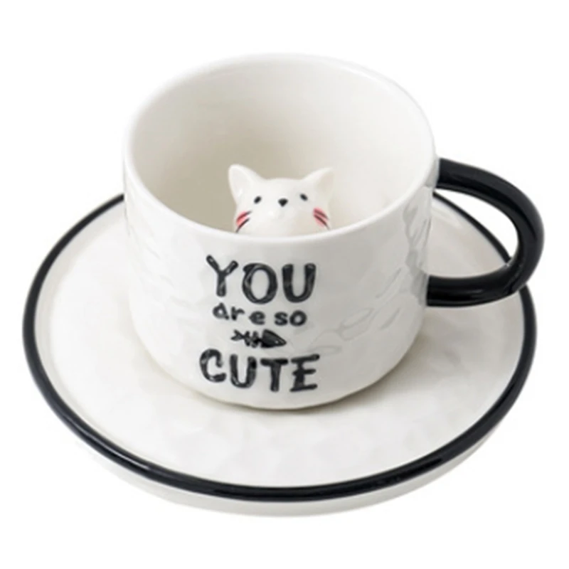 Ceramic Coffee Cup Tea Cup Animal Inside Cartoon Handmade Mug Suitable For Friends Room Mate Family Or Children 3D
Ceramic Coffee Cup Tea Cup Animal Inside Cartoon Handmade Mug Suitable For Friends Room Mate Family Or Children 3D