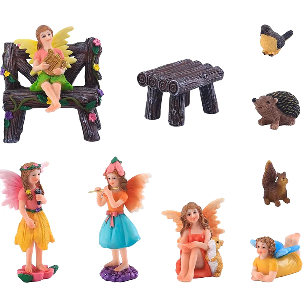Fairy Fairies Miniature Garden Figurines Gardens Mini Decoration Ornaments Flower Micro Ornament Bonsai Landscape Decorations
Fairy Fairies Miniature Garden Figurines Gardens Mini Decoration Ornaments Flower Micro Ornament Bonsai Landscape Decorations