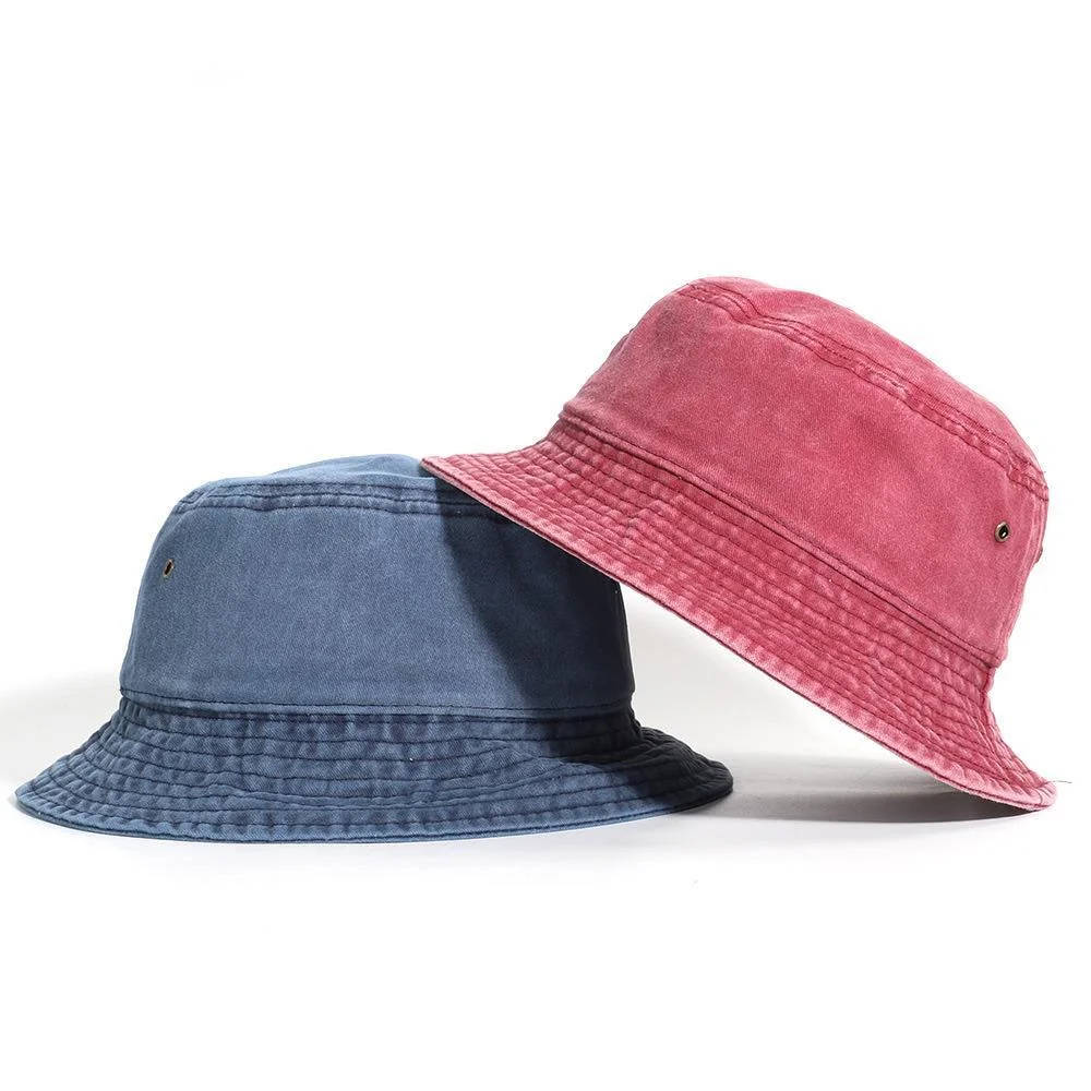 Unisex Cotton Bucket Hat Solid Vintage Distressed Outdoor Hat Foldable Packable Sun Hat Fishing Hat
Unisex Cotton Bucket Hat Solid Vintage Distressed Outdoor Hat Foldable Packable Sun Hat Fishing Hat