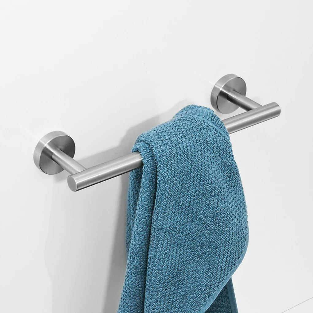 Towel Rack Stainless Steel Hanging 30cm Single Bar Shower Towels Rod Holder Wall Mounted Storage Shelf Bathroom Accessories
Towel Rack Stainless Steel Hanging 30cm Single Bar Shower Towels Rod Holder Wall Mounted Storage Shelf Bathroom Accessories