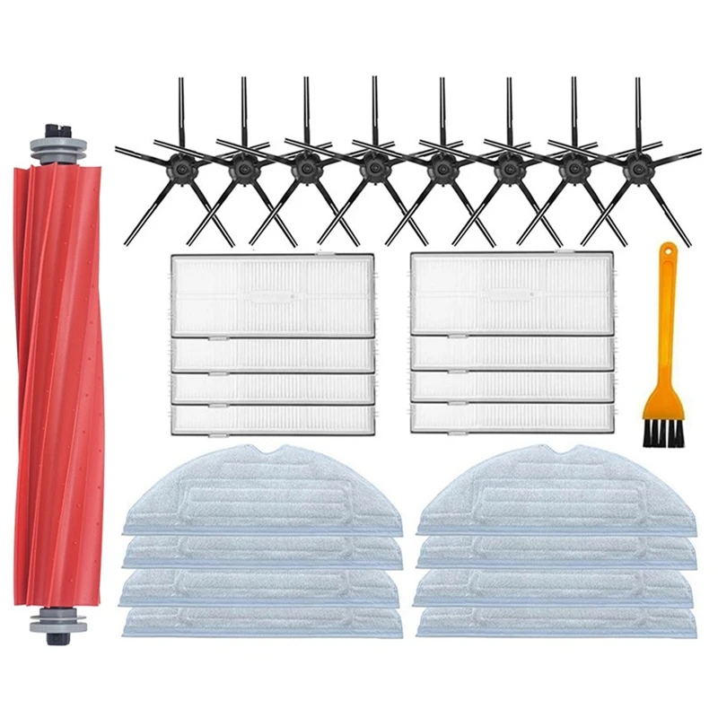 Основная боковая щетка, фильтр НЕРА, Швабра, ткань для Roborock S7 T7S Plus Robot Запчасти для пылесоса
Основная боковая щетка, фильтр НЕРА, Швабра, ткань для Roborock S7 T7S Plus Robot Запчасти для пылесоса