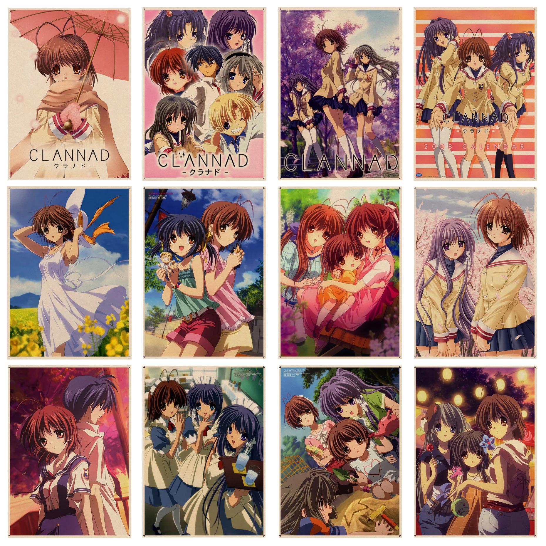 Japanese Anime CLANNAD Good Quality Prints and Posters For Living Room Bar Decoration Posters Wall Stickers
Japanese Anime CLANNAD Good Quality Prints and Posters For Living Room Bar Decoration Posters Wall Stickers