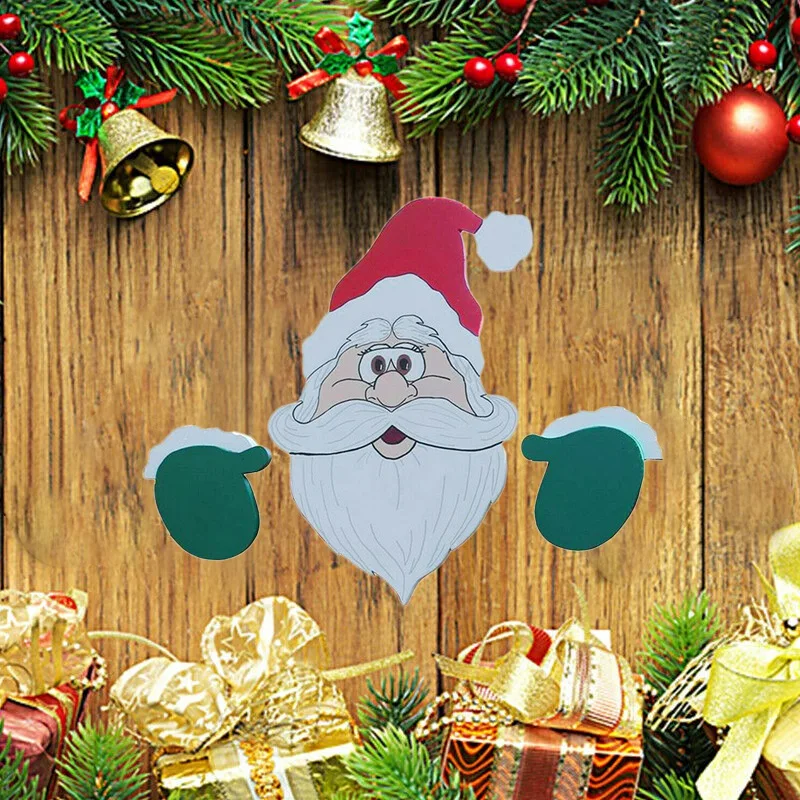 Merry Christmas Outdoor Banner Santa Claus Decor Xmas Garden Fence Ornaments Santa Claus Fence Peeker
Merry Christmas Outdoor Banner Santa Claus Decor Xmas Garden Fence Ornaments Santa Claus Fence Peeker