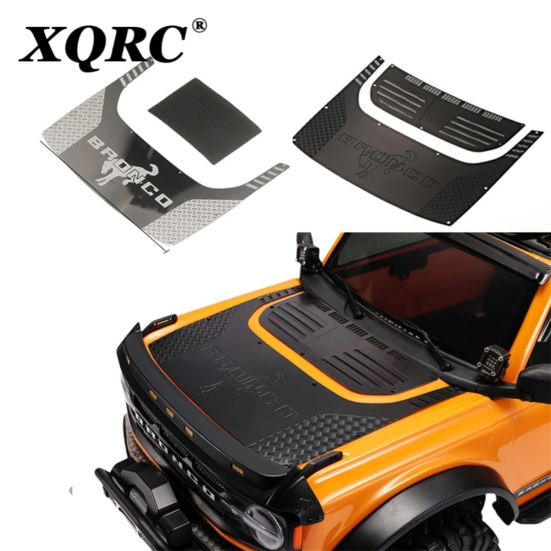 Trx-4 stainless steel hood trim panel, suitable for trx4 Bronco upgraded parts of 1/10 RC remote control vehicle
Trx-4 stainless steel hood trim panel, suitable for trx4 Bronco upgraded parts of 1/10 RC remote control vehicle