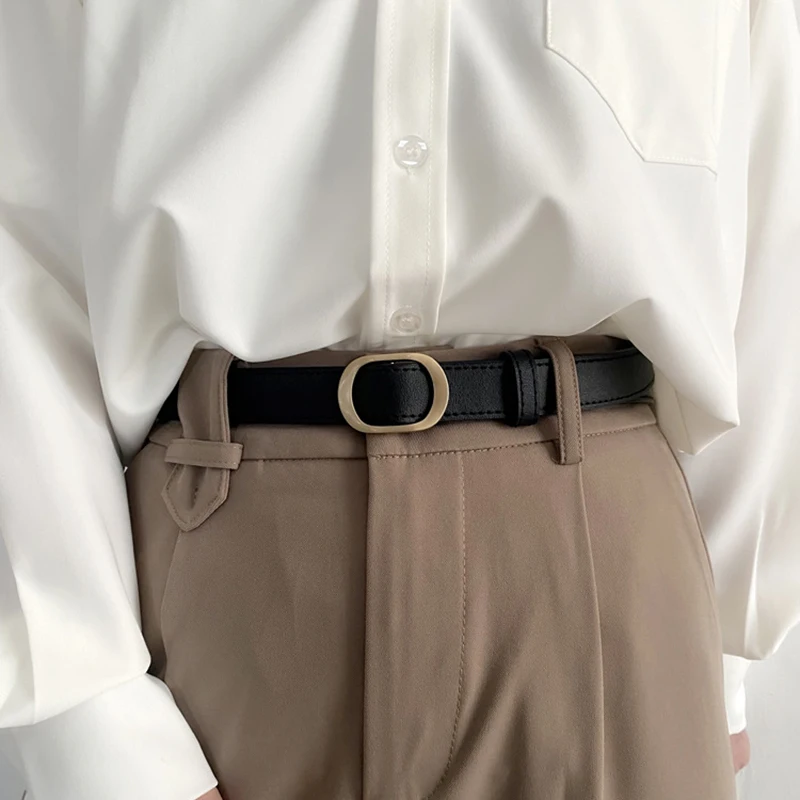 Golden Buckle PU Leather Belt For Women Men Fashion Simple No Hole Belts Wild Jeans Pants Strap Chic Luxury Designer Waistband
Golden Buckle PU Leather Belt For Women Men Fashion Simple No Hole Belts Wild Jeans Pants Strap Chic Luxury Designer Waistband