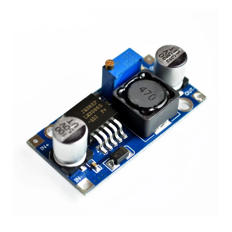 5pcs/lot LM2596S DC-DC Step-down Power Supply Module 3A Adjustable Buck Module LM2596 Regulator 24V 12V 5V 3V
5pcs/lot LM2596S DC-DC Step-down Power Supply Module 3A Adjustable Buck Module LM2596 Regulator 24V 12V 5V 3V