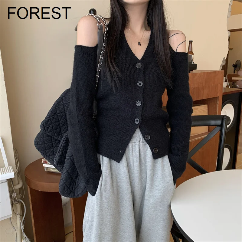 Cardigan Sweater Foreign Style Off Shoulder Hanging Neck Careful Machine Skin Friendly Sweater Long Sleeve Lace Up Early Autumn
Cardigan Sweater Foreign Style Off Shoulder Hanging Neck Careful Machine Skin Friendly Sweater Long Sleeve Lace Up Early Autumn