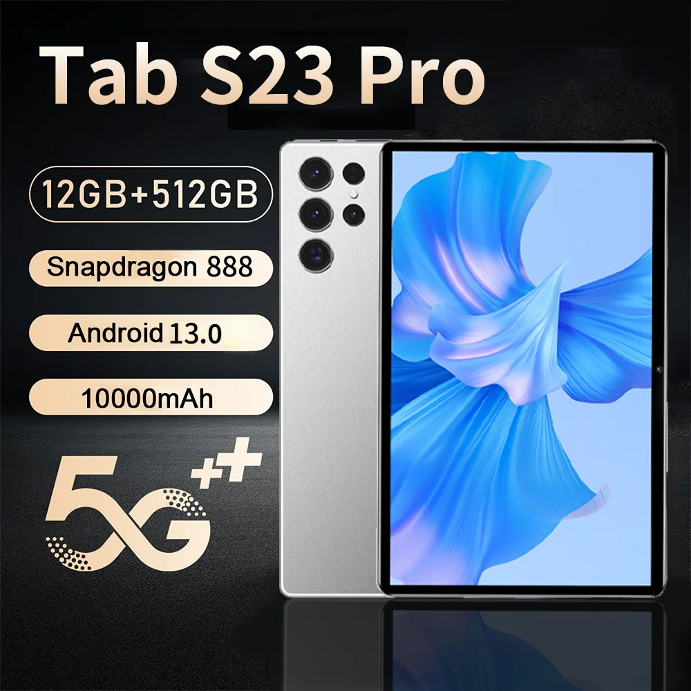 Планшет Tab S23 Pro, 10 дюймов, 256 ГБ/512 ГБ, Android 13, Snapdragon 888, WQHD +
Планшет Tab S23 Pro, 10 дюймов, 256 ГБ/512 ГБ, Android 13, Snapdragon 888, WQHD +