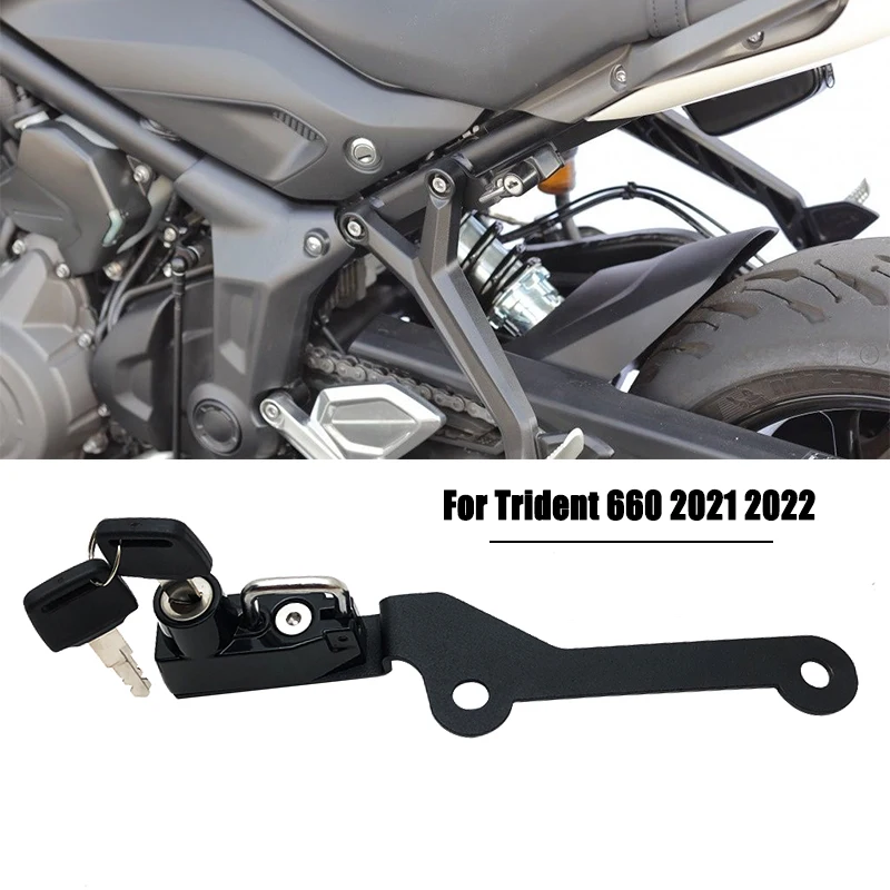 Motorcycle Helmet Lock Anti-Theft Helmet Security Lock with 2 Keys Password lock Fit For Trident 660 trident660 2021 2022
Motorcycle Helmet Lock Anti-Theft Helmet Security Lock with 2 Keys Password lock Fit For Trident 660 trident660 2021 2022