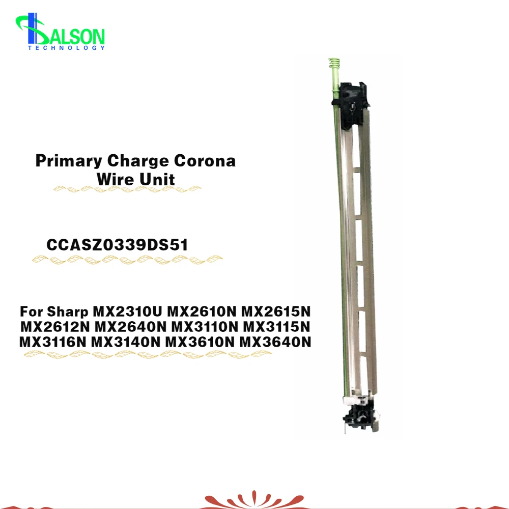 High Quality Compatible CCASZ0339DS51 Primary Charge Corona Wire Unit Apply to Sharp MX2310U MX2610N MX2615N MX2612 Printer Part
High Quality Compatible CCASZ0339DS51 Primary Charge Corona Wire Unit Apply to Sharp MX2310U MX2610N MX2615N MX2612 Printer Part