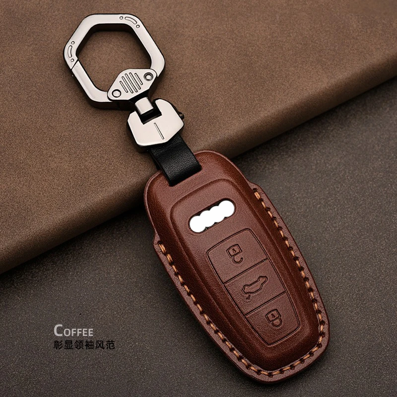 Leather Car Key Case Cover Shell Fob For Audi A1 A3 8V 8P 8L A4 A5 B8 B9 8T A6 A7 C6 C7 Q3 8U Q5 Q7 4M TT TTS Car Accessories
Leather Car Key Case Cover Shell Fob For Audi A1 A3 8V 8P 8L A4 A5 B8 B9 8T A6 A7 C6 C7 Q3 8U Q5 Q7 4M TT TTS Car Accessories