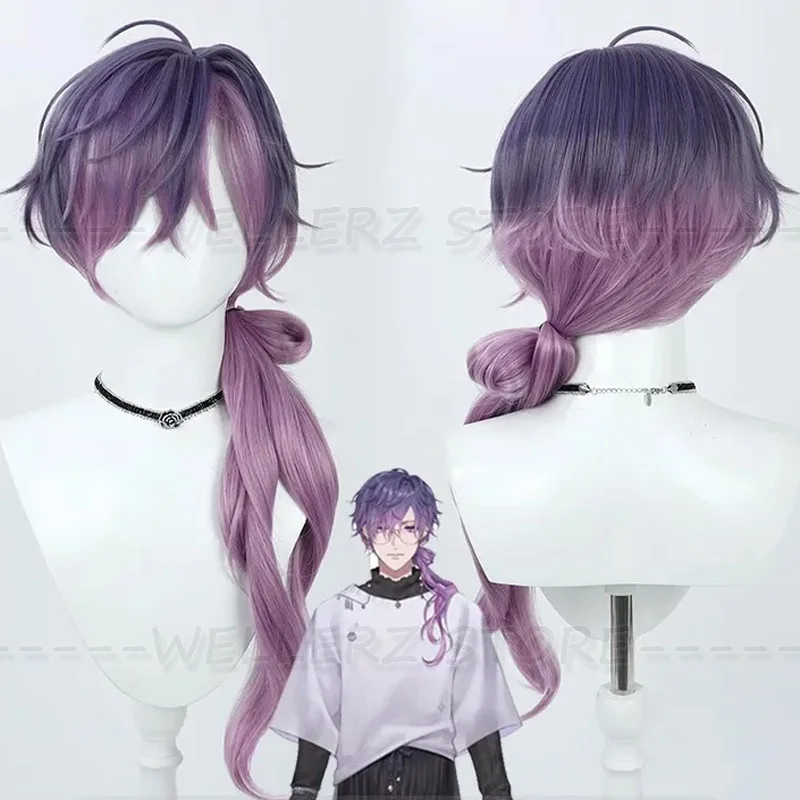 Vtuber NIJISANJI Cosplay Uki Violeta Wig Dark Purple Gradient Long Hair Anime Cosplay Wig For Men Women A72
Vtuber NIJISANJI Cosplay Uki Violeta Wig Dark Purple Gradient Long Hair Anime Cosplay Wig For Men Women A72