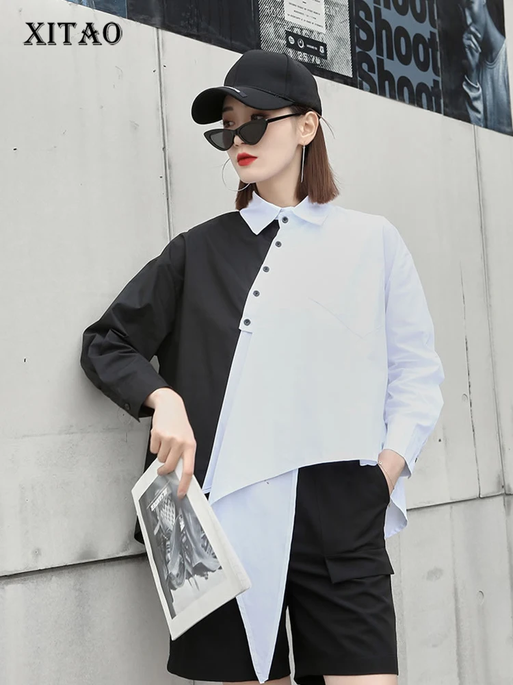 XITAO Irregular Blouse Fashion Single Breast Full Sleeve Goddess Fan Casual Style 2022 Spring Minority Elegant Shirt GWJ3154
XITAO Irregular Blouse Fashion Single Breast Full Sleeve Goddess Fan Casual Style 2022 Spring Minority Elegant Shirt GWJ3154
