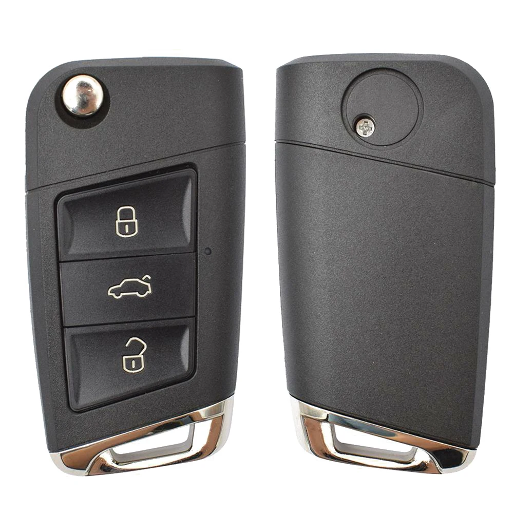 Folding/Flip 3 Button Flip Key Fob Case For Mk7 For Passat Flip Remote Key Shell High Quality Car Accessories
Folding/Flip 3 Button Flip Key Fob Case For Mk7 For Passat Flip Remote Key Shell High Quality Car Accessories