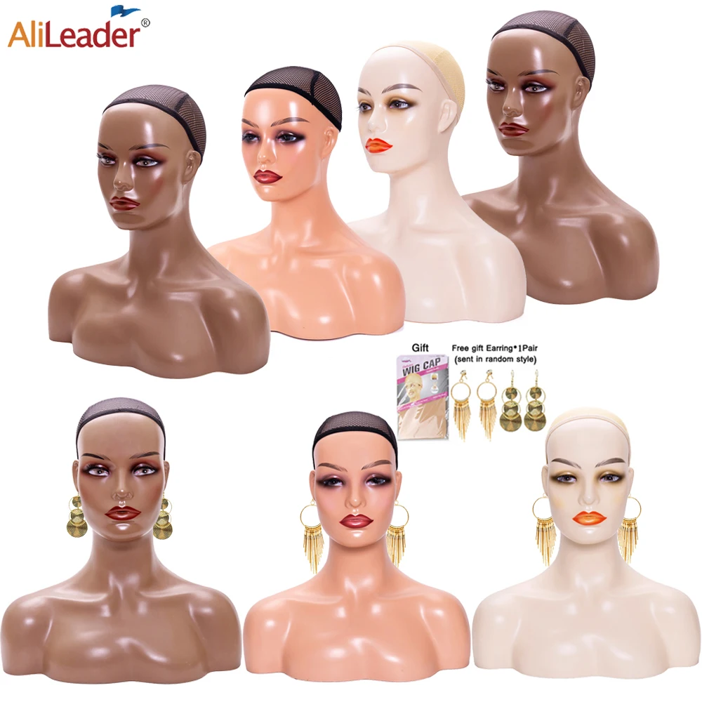 Plastic Wig Display Mannequin Head Realistic Female Mannequin Head with Shoulder Wig Drying Rack Display Stand Holder
Plastic Wig Display Mannequin Head Realistic Female Mannequin Head with Shoulder Wig Drying Rack Display Stand Holder