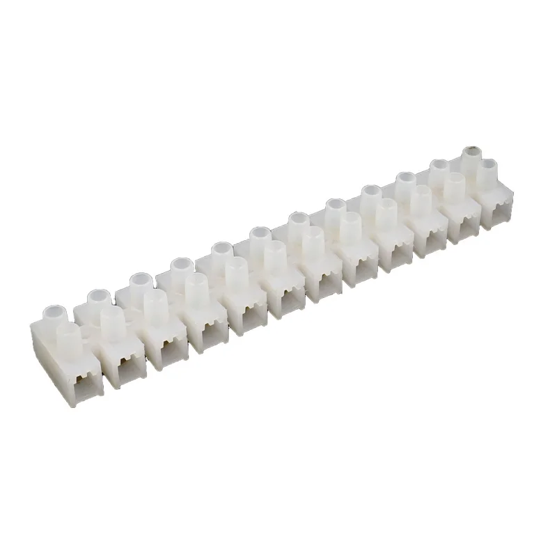 1pcs H Type Plastic Wire Connector 3A 6A 10A 16A 20A 12 Positions Screw X3 Terminal Block Cable Connector Electric Barrier Strip 
1pcs H Type Plastic Wire Connector 3A 6A 10A 16A 20A 12 Positions Screw X3 Terminal Block Cable Connector Electric Barrier Strip