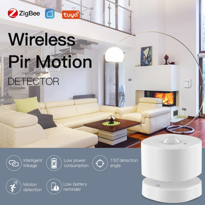 Ultra-long Standby Tuya Human Sensor Detector Zigbee Pir Motion Sensor App Control Intelligent Linkage Alarm Universal Real-time
Ultra-long Standby Tuya Human Sensor Detector Zigbee Pir Motion Sensor App Control Intelligent Linkage Alarm Universal Real-time