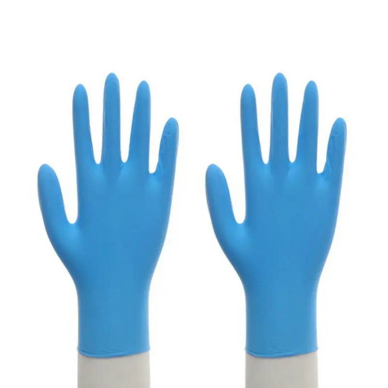 

Одноразовые нитриловые перчатки, 50 пар резиновых, не содержащих латекса, нестерильные, мягкие для обеих рук, с кончиками