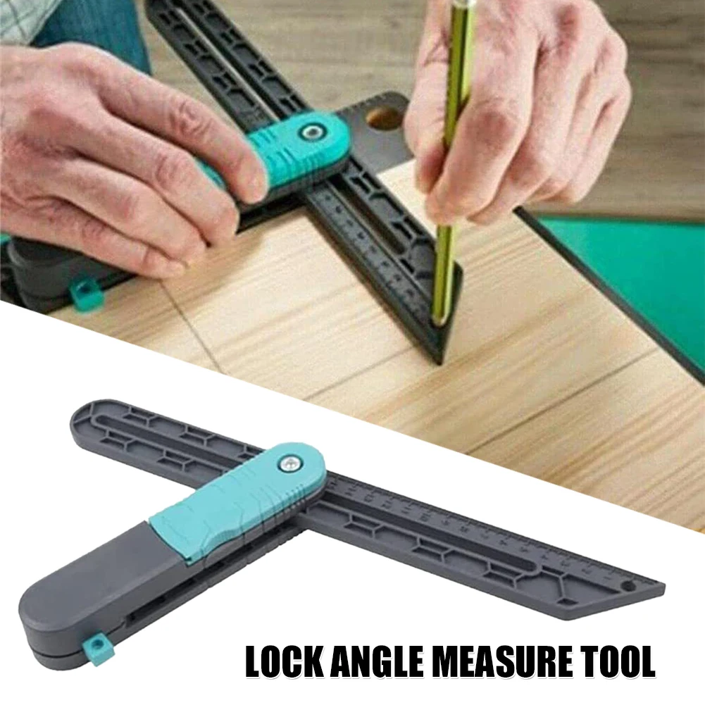 Adjustable Angle Ruler With Lock Fast Marking Woodworkers Accessories Contour Edge Rule Protractor Goniometer Measure Tool
Adjustable Angle Ruler With Lock Fast Marking Woodworkers Accessories Contour Edge Rule Protractor Goniometer Measure Tool