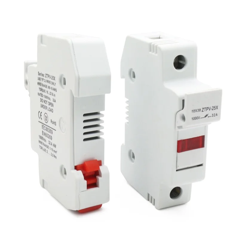 1 Set Fuse Holder Solar PVF Use1000VDCFusible 10x38mm GPVLED Fuse Holder Fuse Holder/fuse For Solar System Protection Hand Tools
1 Set Fuse Holder Solar PVF Use1000VDCFusible 10x38mm GPVLED Fuse Holder Fuse Holder/fuse For Solar System Protection Hand Tools