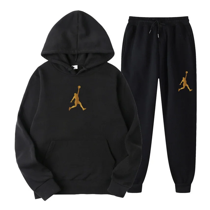 New Brand Winter Men's Sets 2-Piece Hoodies+Running Pants Sport Suits Casual Men/Women Sweatshirts Tracksuit Hooded Sportswear
New Brand Winter Men's Sets 2-Piece Hoodies+Running Pants Sport Suits Casual Men/Women Sweatshirts Tracksuit Hooded Sportswear