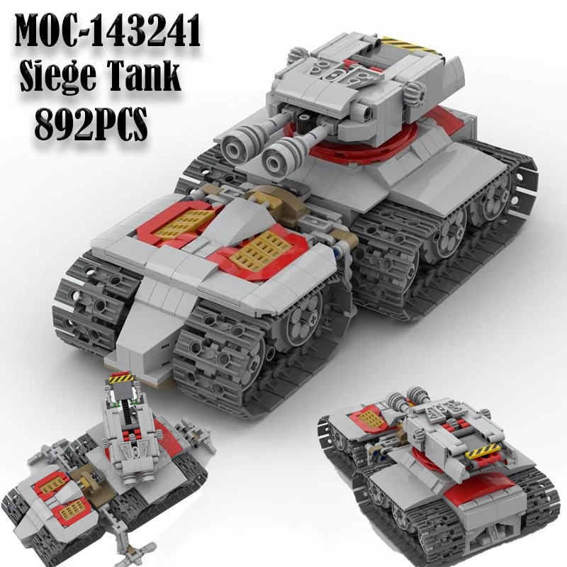 Military Siege Tank Truck Building Blocks WW2 Armored Transport Vehicle Army Cannon Games Car Weapons Accessories Bricks Toy Boy
Military Siege Tank Truck Building Blocks WW2 Armored Transport Vehicle Army Cannon Games Car Weapons Accessories Bricks Toy Boy