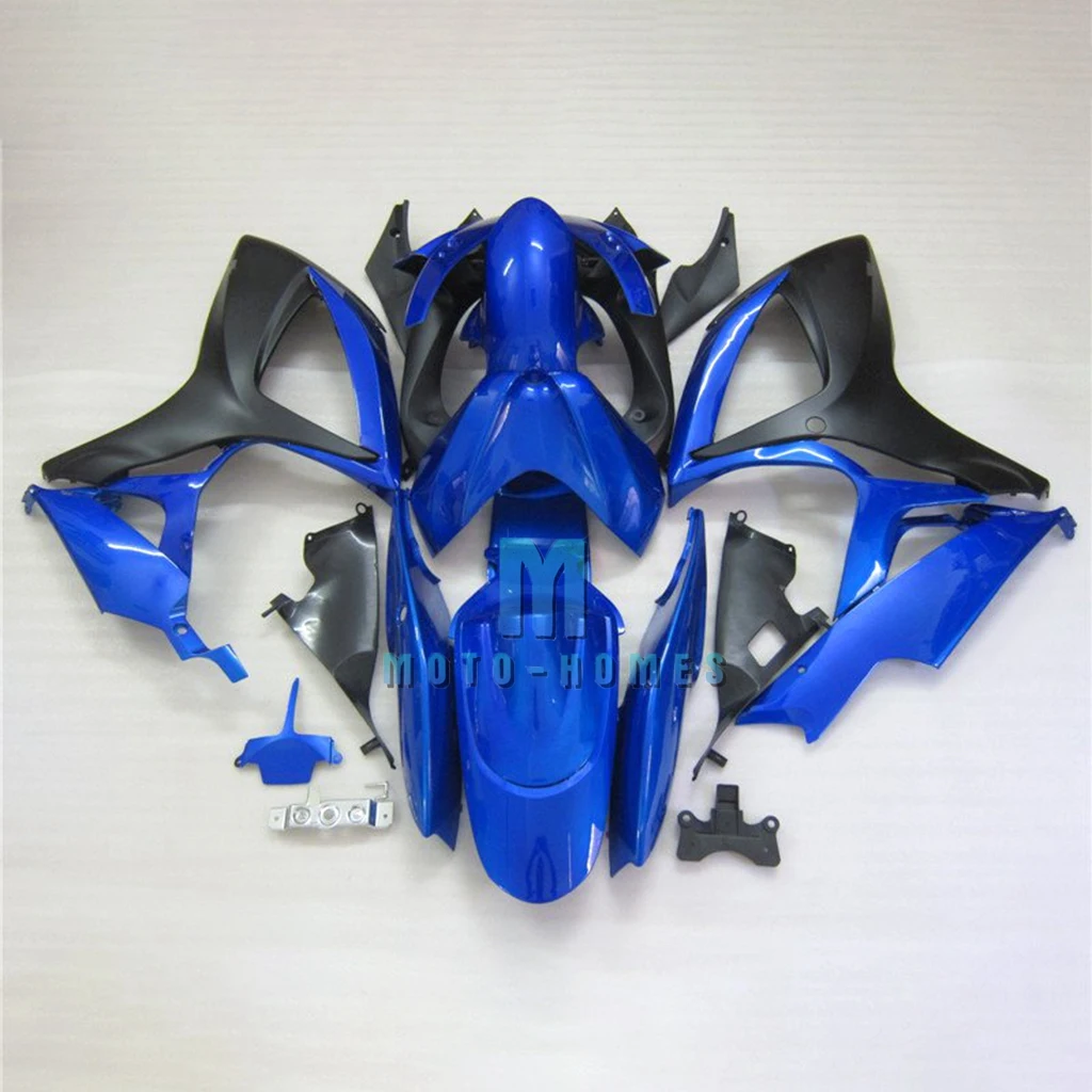 100% комплекты обтекателей под давлением для SUZUKI K6 GSXR600 GSXR750 2006 2007 GSX R600 R750 06 07 мотоцикл дорожный Спорт кузов синий