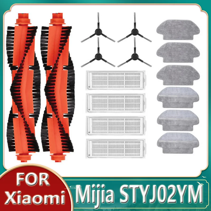 HEPA Filter Mop Cloth For Xiaomi Mi Mijia Robot Vacuum Mop Pro STYJ02YM Robot Vacuum Cleaner Accessories Main Side Brush Parts
HEPA Filter Mop Cloth For Xiaomi Mi Mijia Robot Vacuum Mop Pro STYJ02YM Robot Vacuum Cleaner Accessories Main Side Brush Parts