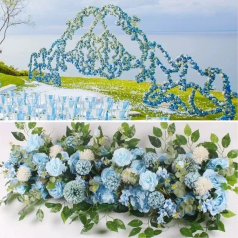 Skye Blue Artificial Roses Flower Arrangement Wedding Decoration Party Props Wedding Stage Arches Fake Flower Row Arrangement
Skye Blue Artificial Roses Flower Arrangement Wedding Decoration Party Props Wedding Stage Arches Fake Flower Row Arrangement