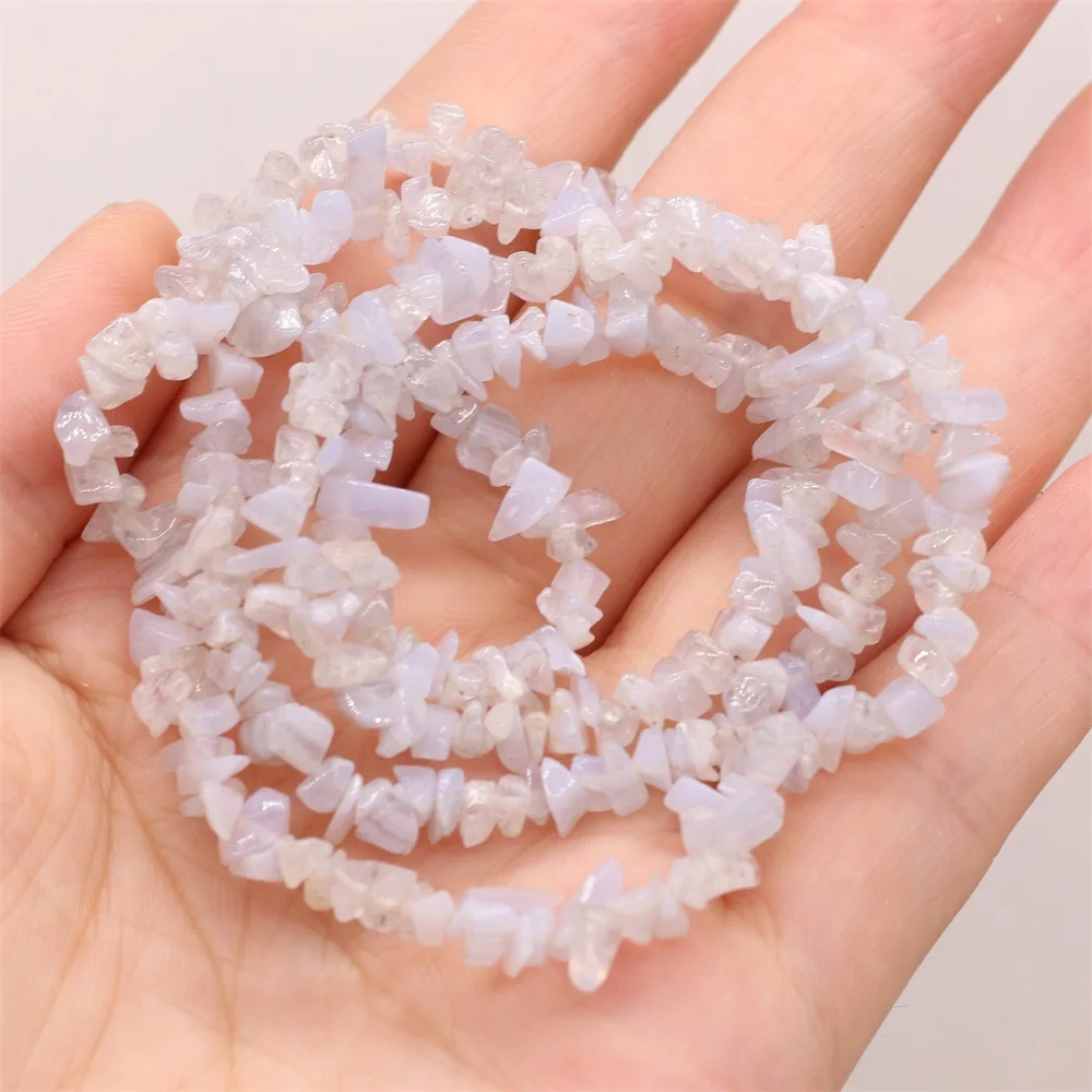 

3-6mm Natural Irregular Shape Freeform Chip Purple Agate Stone Beads For Jewelry Making DIY Bracelet Necklace 15" Strand