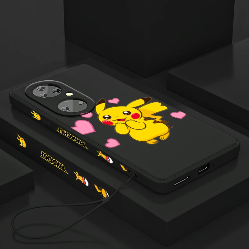 Pikachu Lovely Anime For Huawei P50 P40 P30 P20 5G P Smart Z Pro Plus 2019 2021 Liquid Left Rope Silicone Phone Case Capa Fundas
Pikachu Lovely Anime For Huawei P50 P40 P30 P20 5G P Smart Z Pro Plus 2019 2021 Liquid Left Rope Silicone Phone Case Capa Fundas