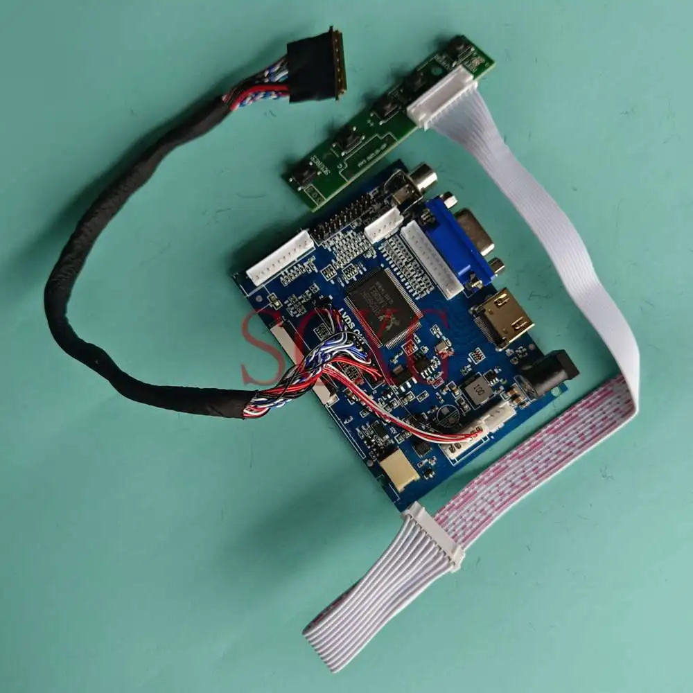 Fit N156B6-L06 LCD Screen Controller Board 2AV+VGA+HDMI-Compatible 1366*768 15.6" LVDS 40 Pin Notebook DIY Kit
Fit N156B6-L06 LCD Screen Controller Board 2AV+VGA+HDMI-Compatible 1366*768 15.6" LVDS 40 Pin Notebook DIY Kit