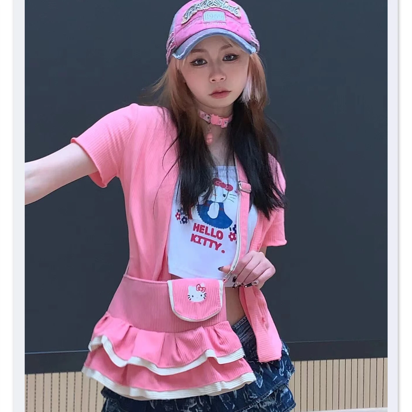 Lovely Shopping bag Pink Messenger Bag Cute Girls Hello Kitty Shoulder Bags Princess Accessories Mini Coin Purse Handbags
Lovely Shopping bag Pink Messenger Bag Cute Girls Hello Kitty Shoulder Bags Princess Accessories Mini Coin Purse Handbags
