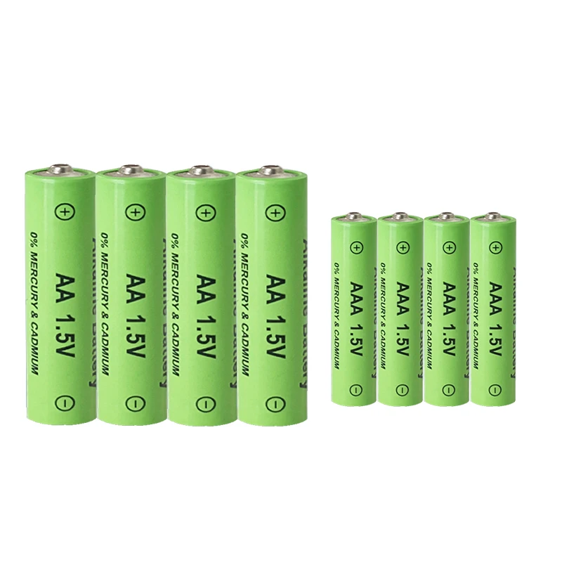 AA + AAA rechargeable AA 1.5V 9800mAh/1.5V AAA 8800mah Alkaline battery flashlight toys watch MP3 player replace Ni-Mh battery
AA + AAA rechargeable AA 1.5V 9800mAh/1.5V AAA 8800mah Alkaline battery flashlight toys watch MP3 player replace Ni-Mh battery